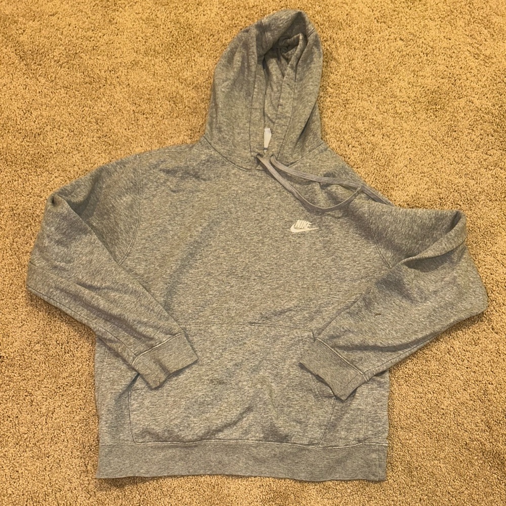 Nike Women’s  Heather Gray Hoodie Sweater